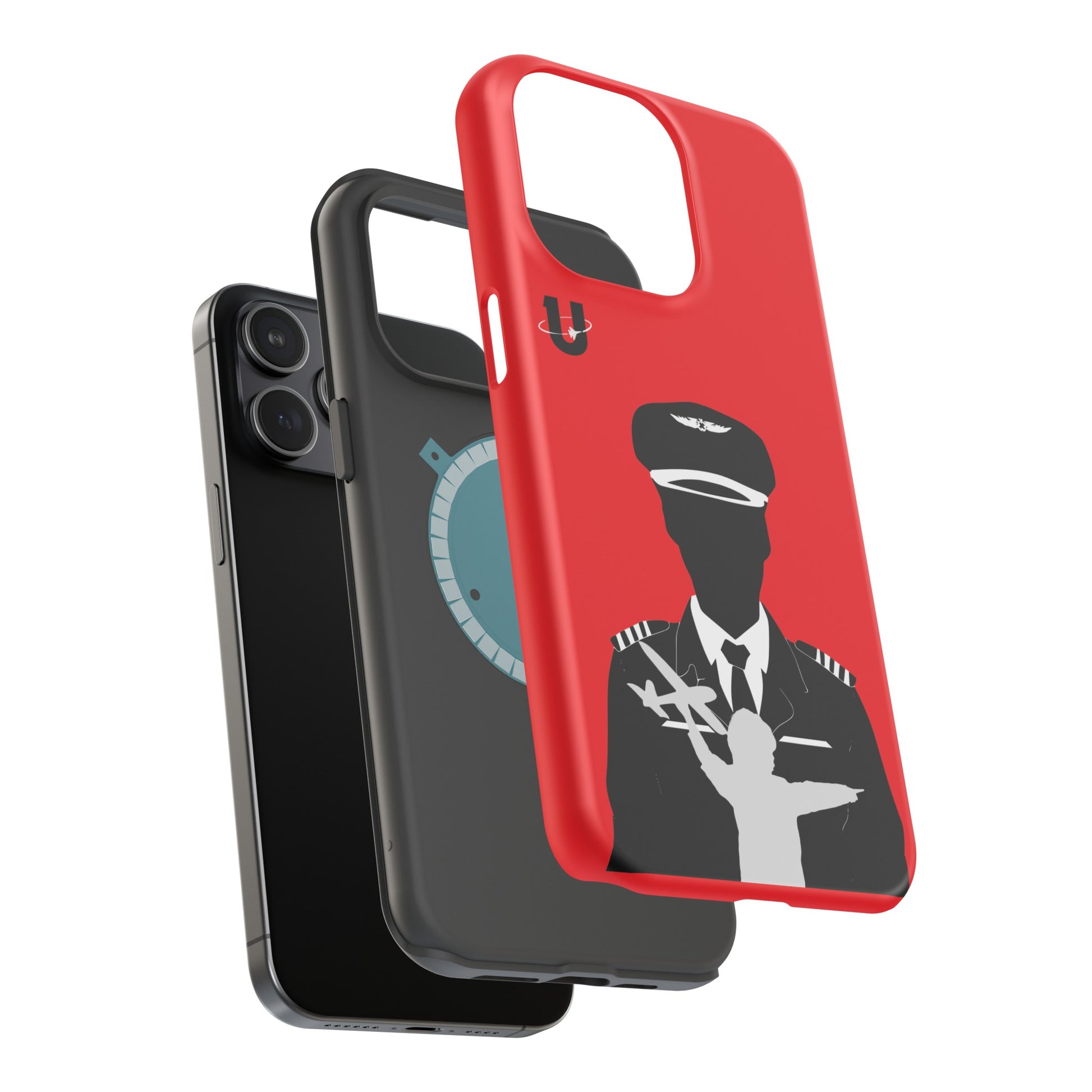 iPhone 15 Pro Max red Aviation Aspirations iPhone Magsafe compatible case parts