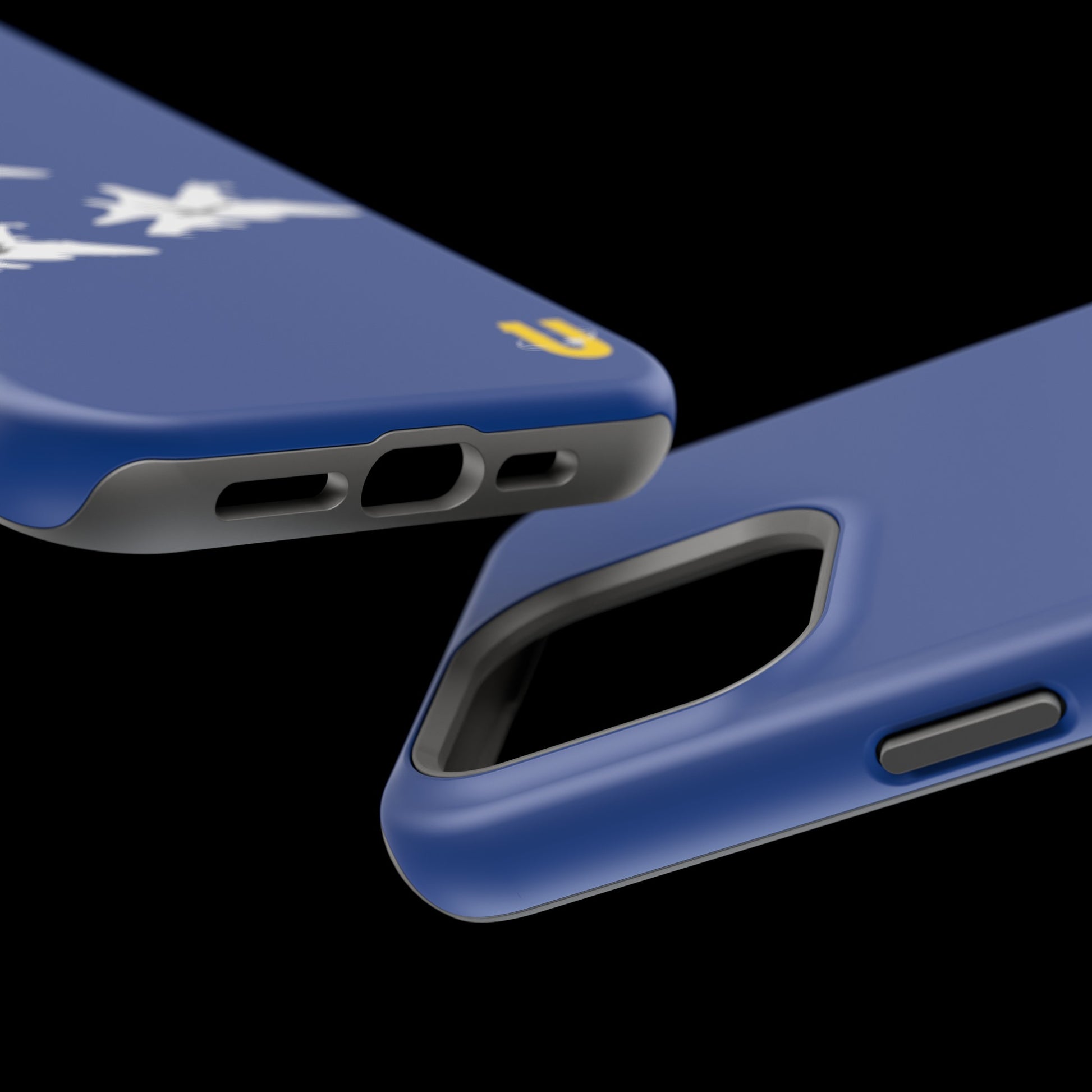 iPhone 15 Pro Max blue Birds of Prey iPhone Magsafe compatible case close up 2