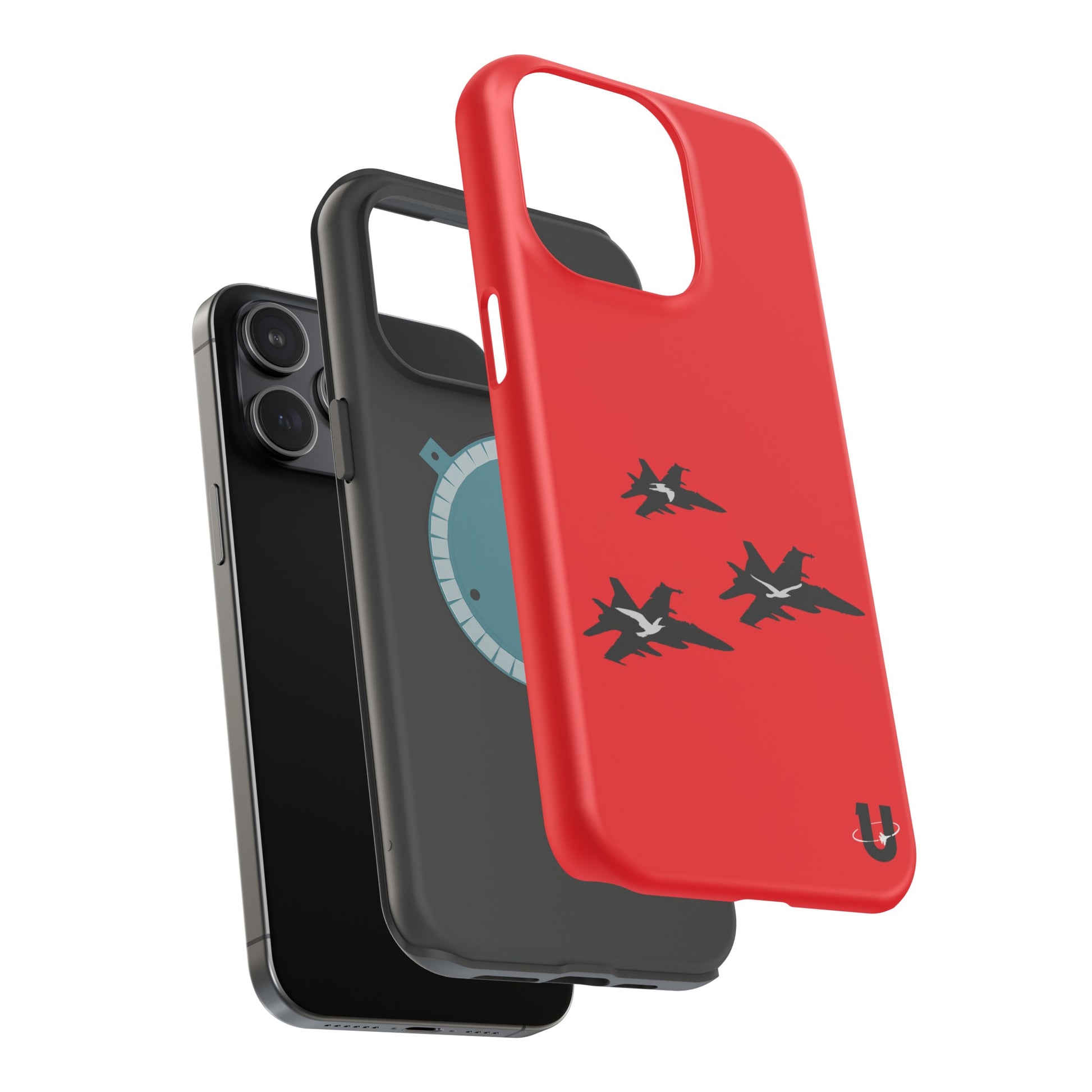 iPhone 15 Pro Max red Birds of Prey Magsafe compatible iPhone case parts