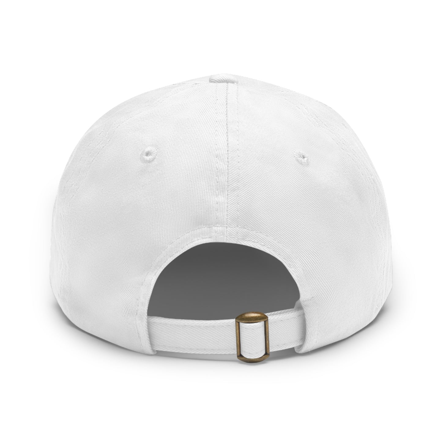 Dragon's Ascent dad hat white rear view