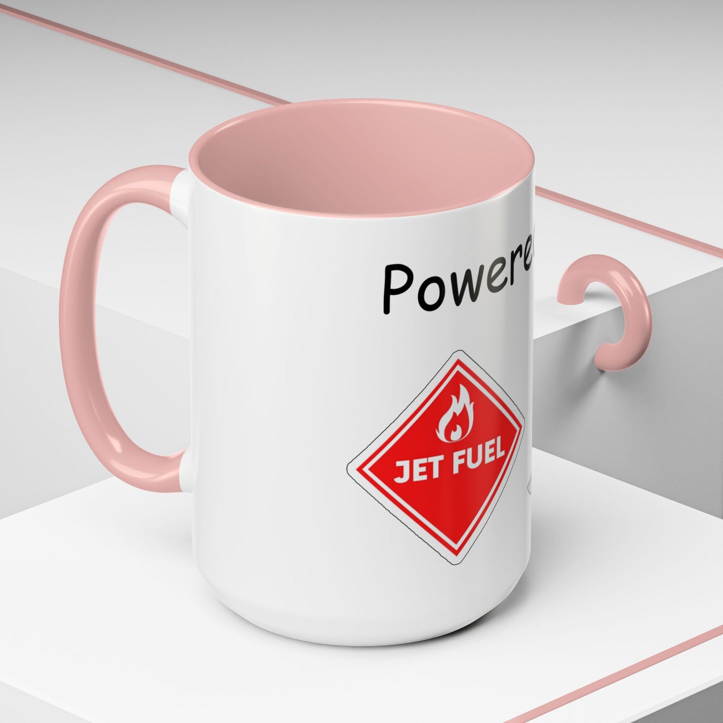 Jet Fuel & Coffee Accent Coffee Mug