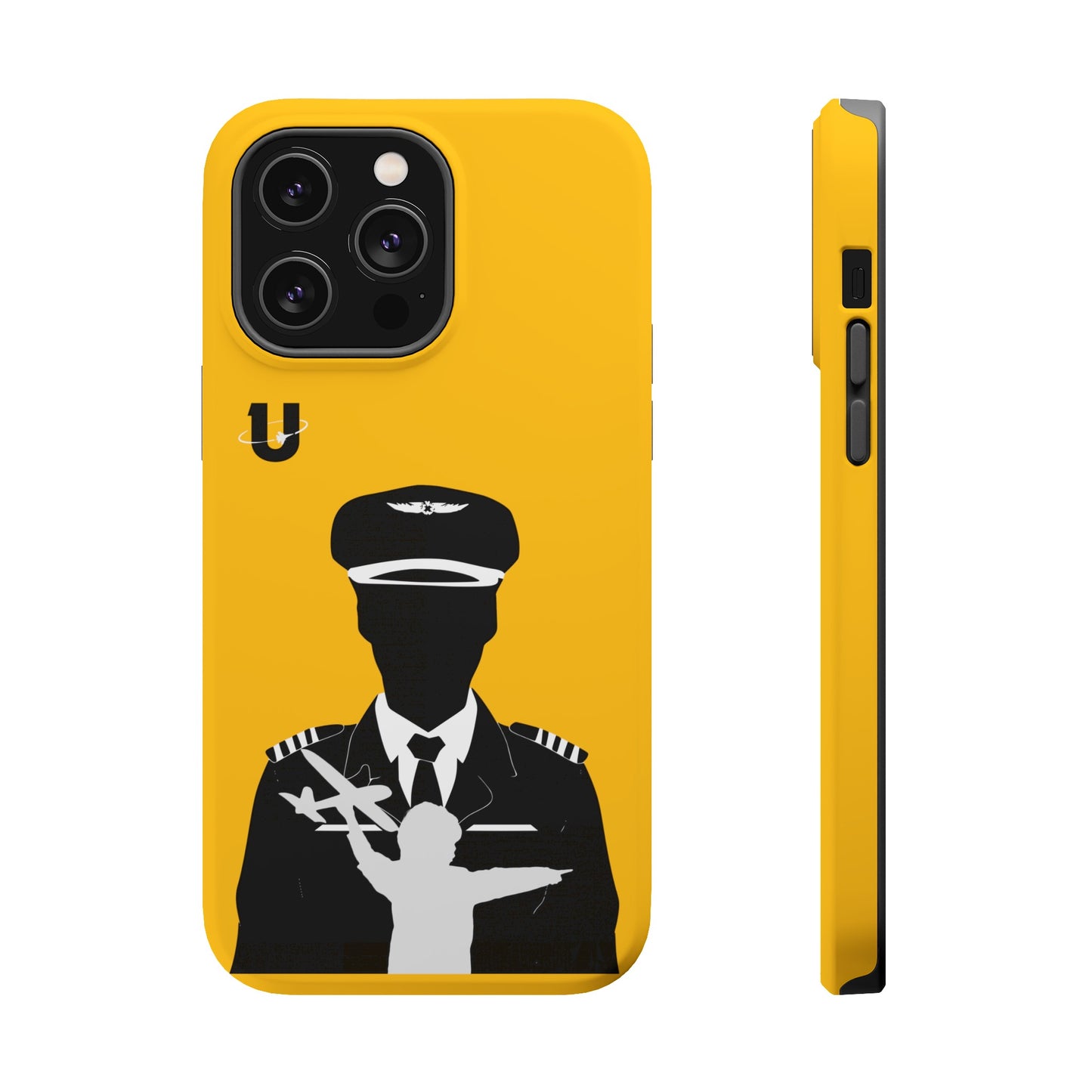  iPhone 14 Pro Max yellow Aviation Aspirations iPhone Magsafe compatible case