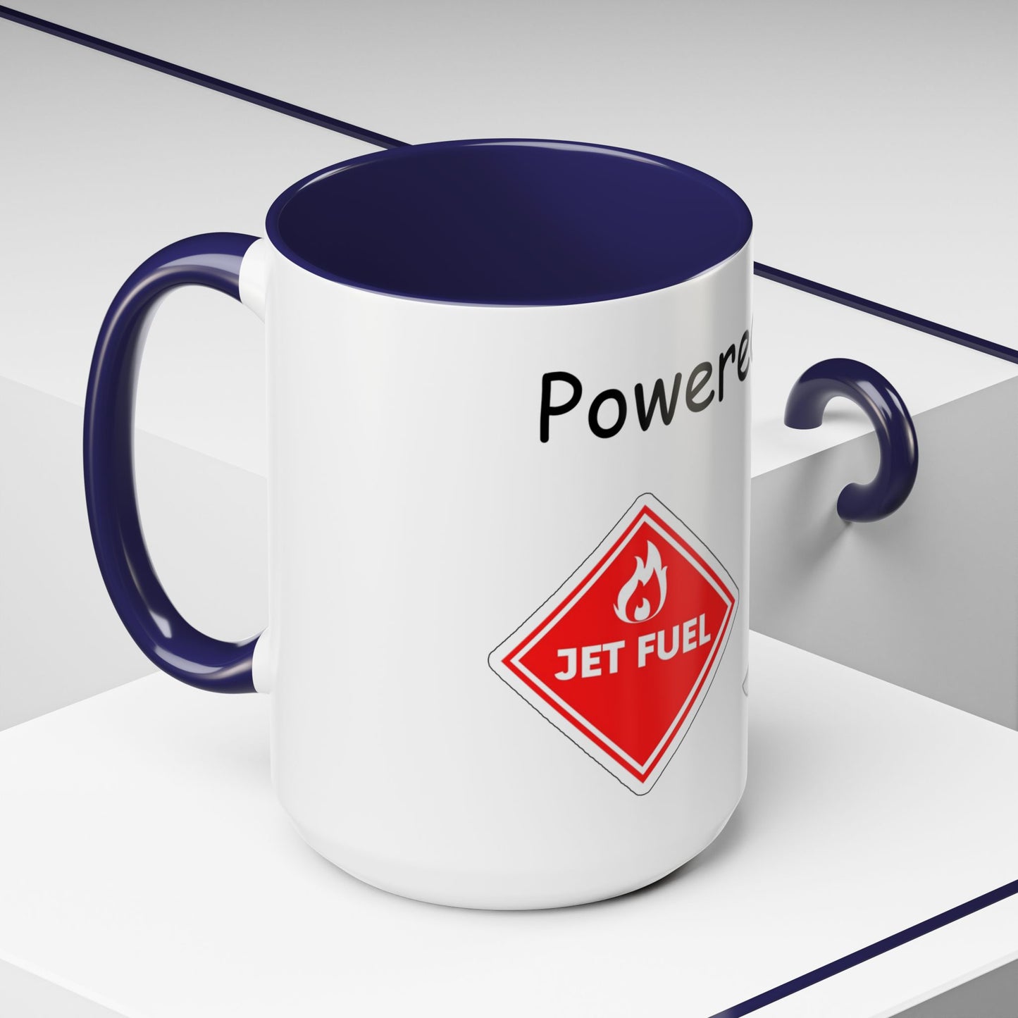 Jet Fuel & Coffee Accent Coffee Mug