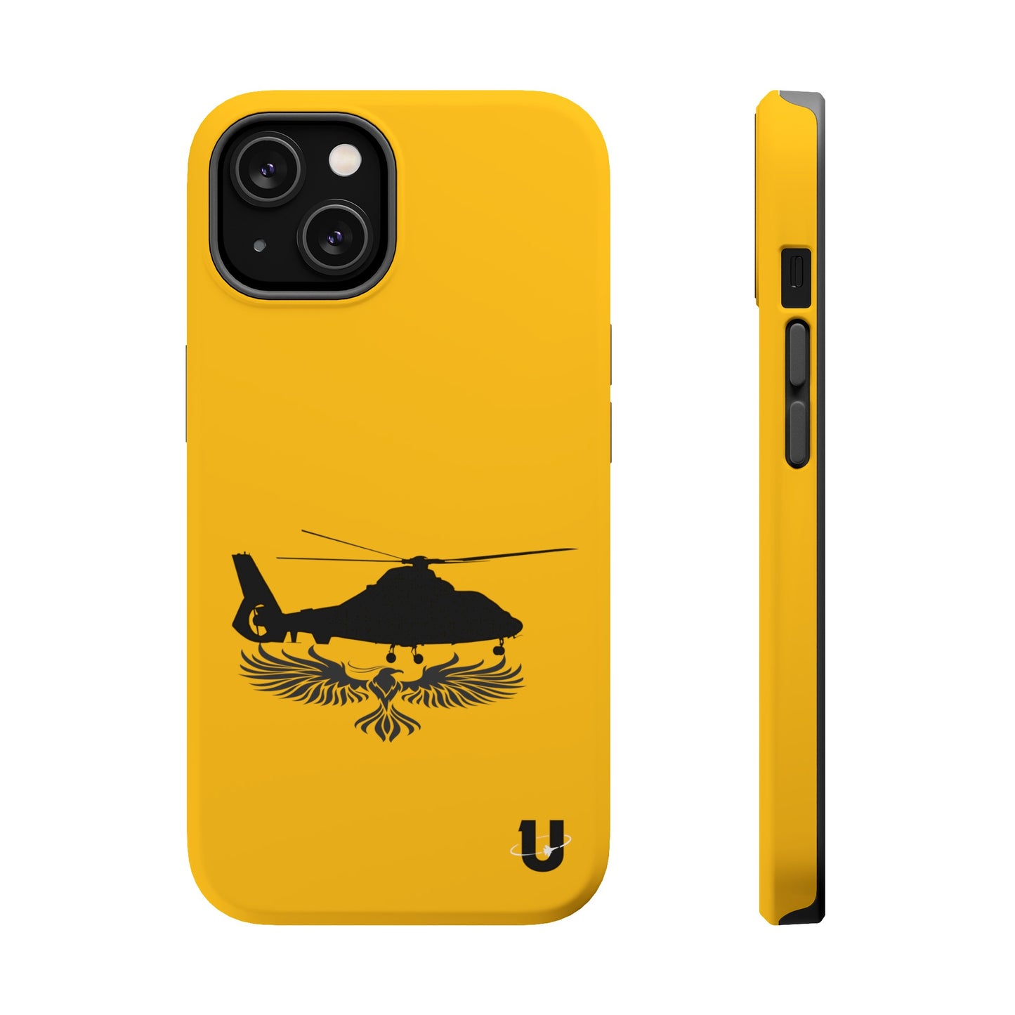 iPhone 14 yellow Phoenix Rotor iPhone Magsafe compatible case