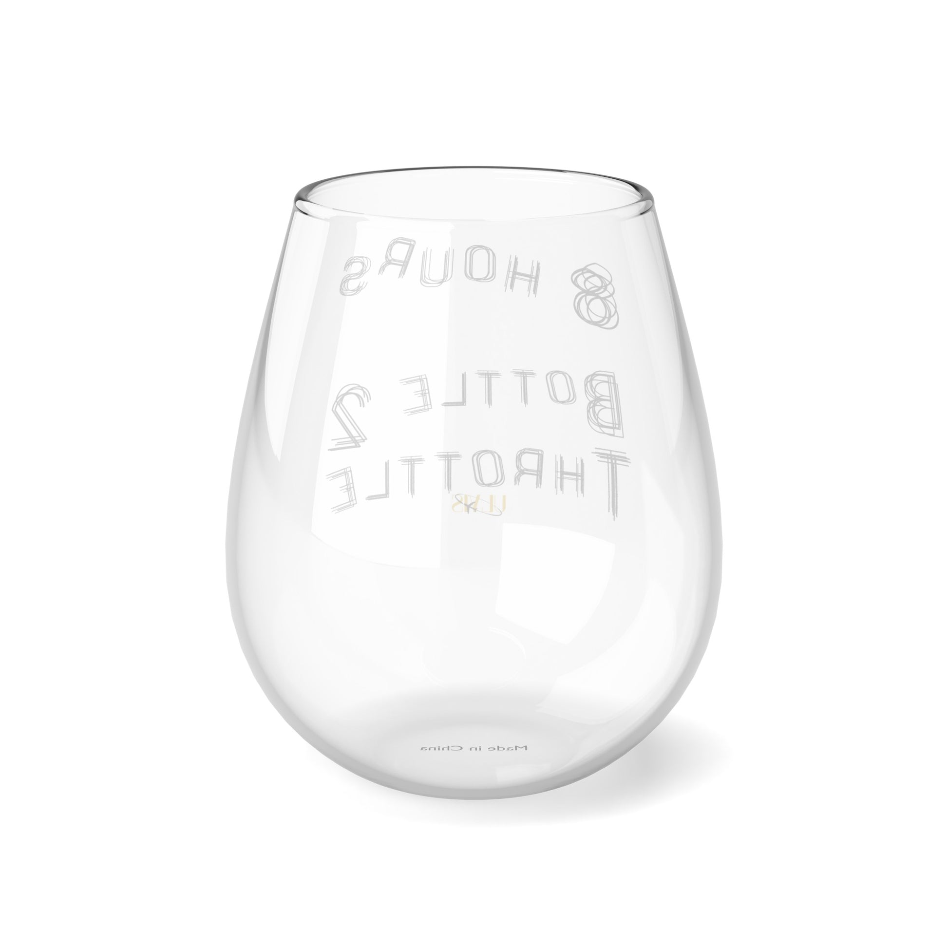 8 Hours bottle 2 throttle wine glass (back)