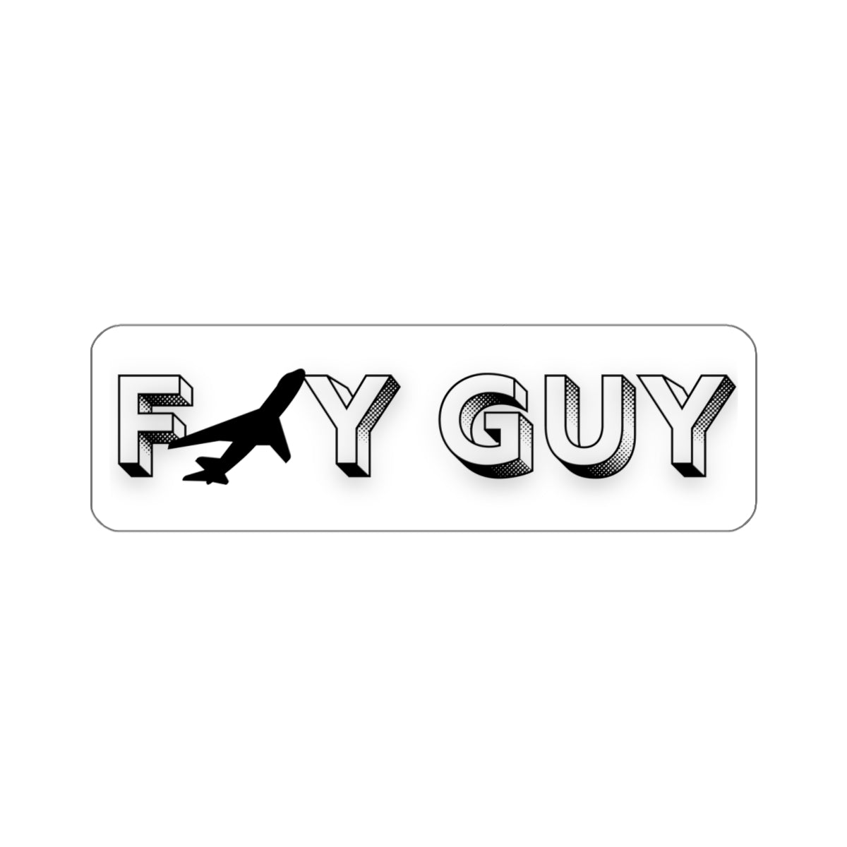 Fly Guy Aviation Sticker