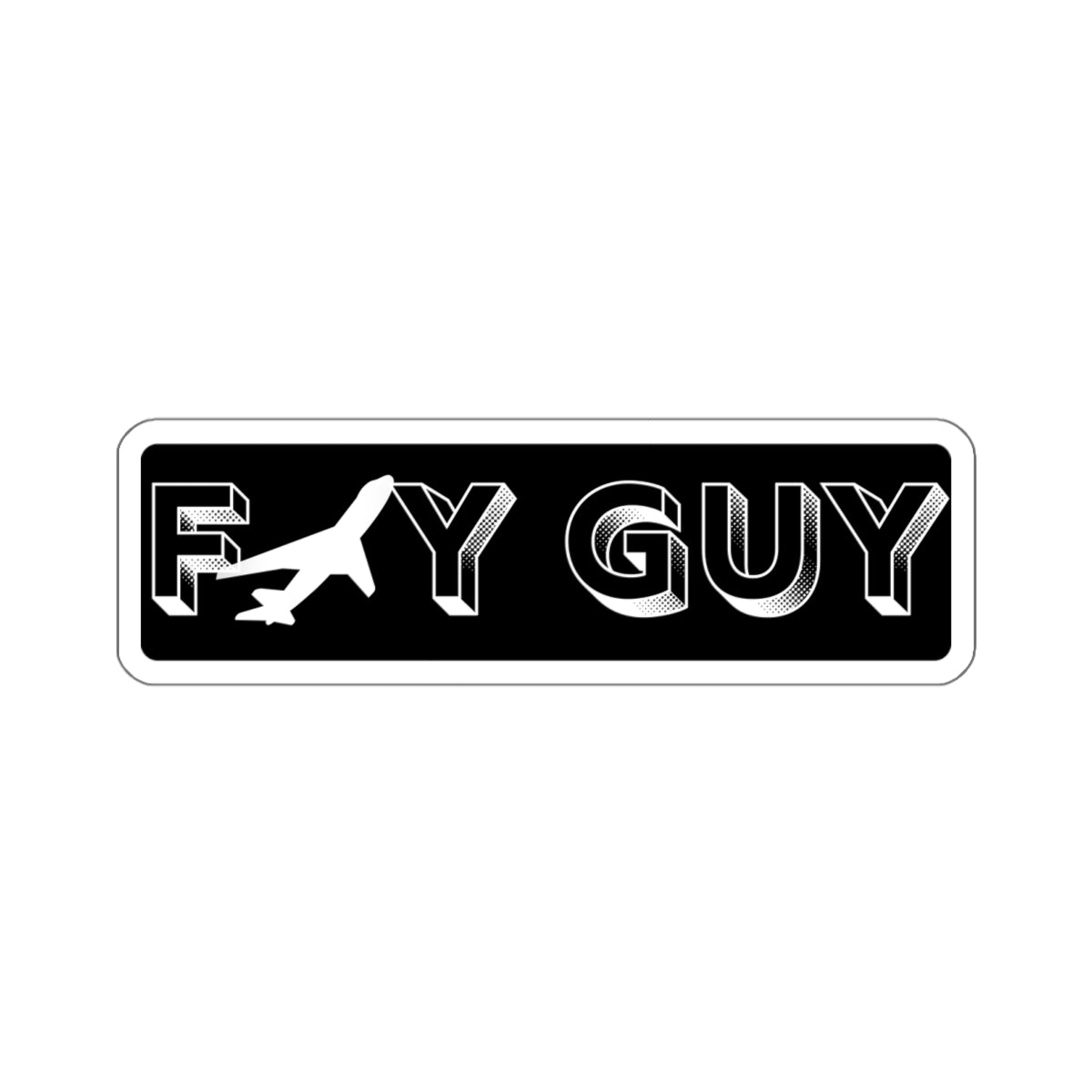 Fly Guy Aviation Sticker