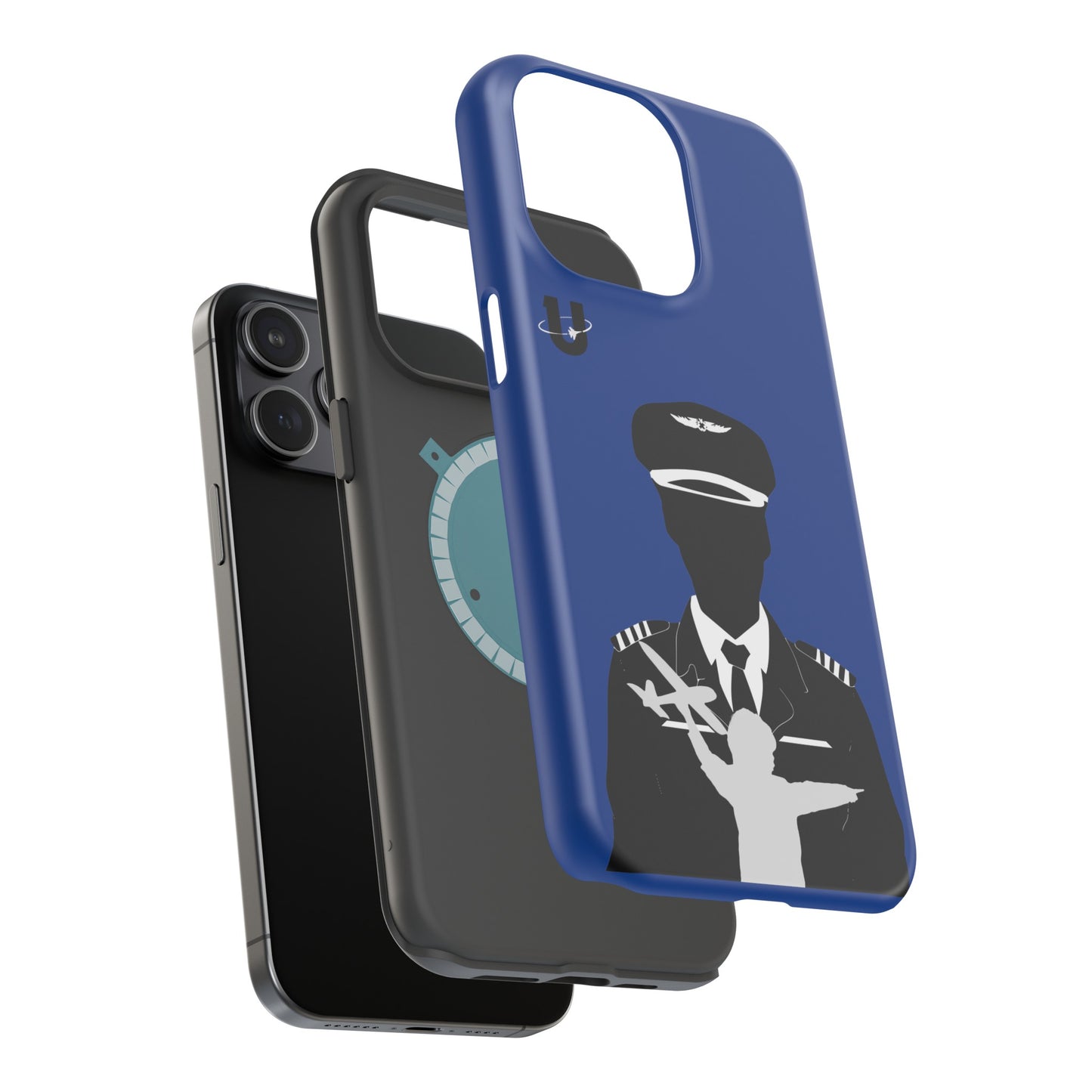 iPhone 15 Pro Max blue Aviation Aspirations iPhone Magsafe compatible case parts