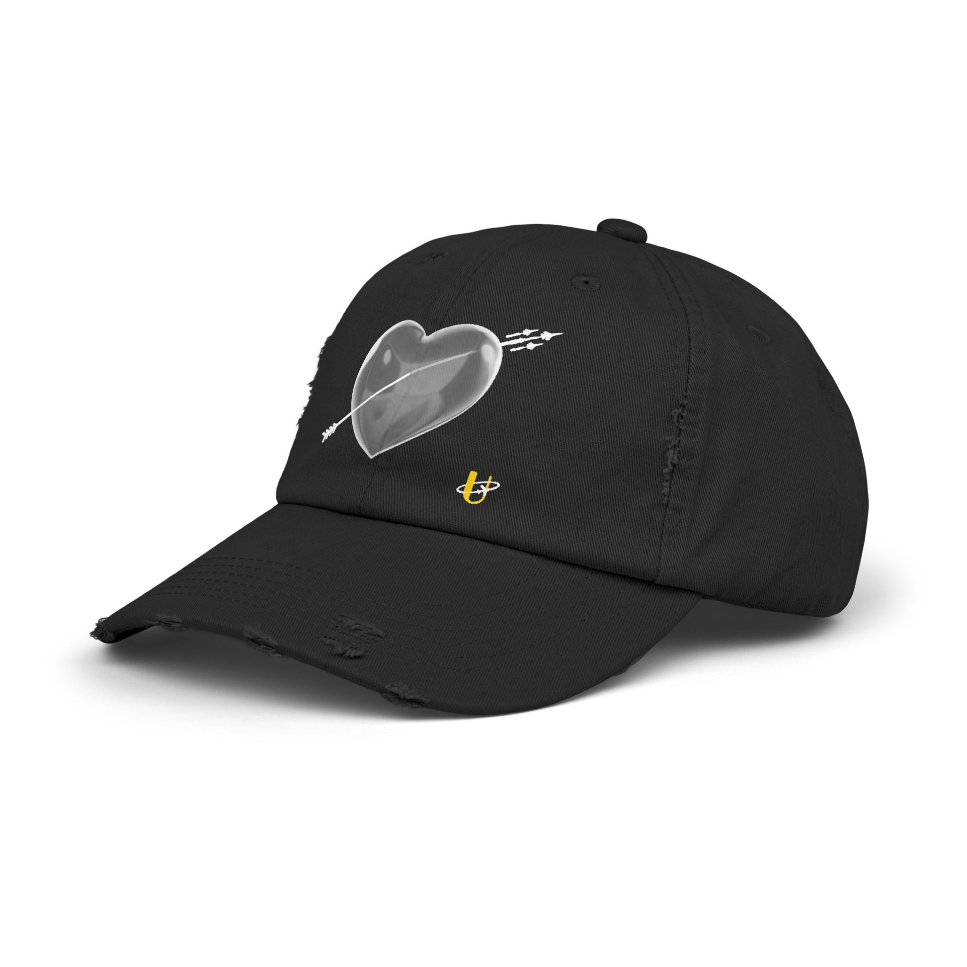 black "Love Jet" hat (no background)