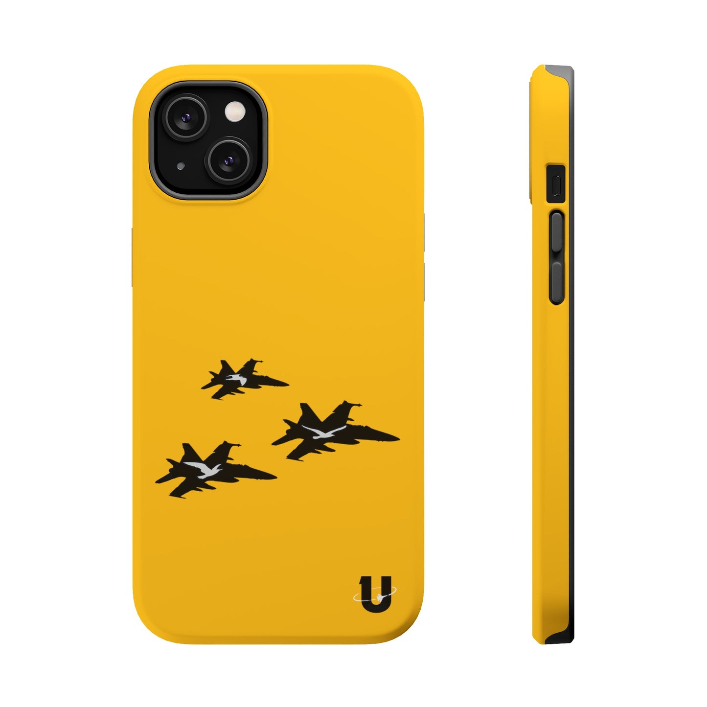 iPhone 14 Plus yellow Birds of Prey Magsafe compatible iPhone case