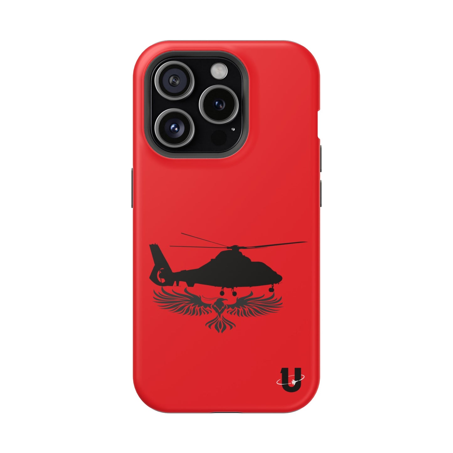 iPhone 15 red Phoenix Rotor iPhone Magsafe compatible case