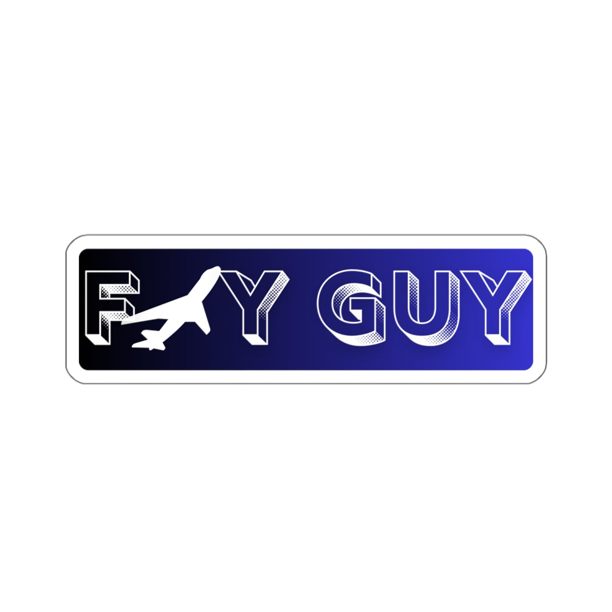 Fly Guy Aviation Sticker