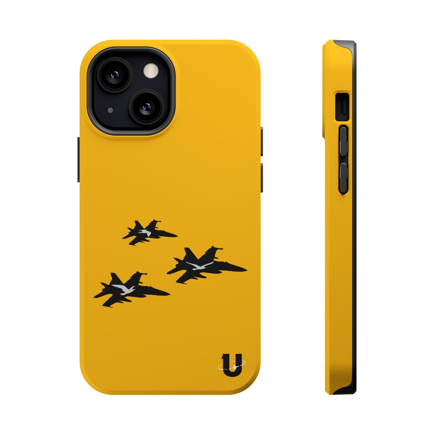 iPhone 13 Mini yellow Birds of Prey Magsafe compatible iPhone case