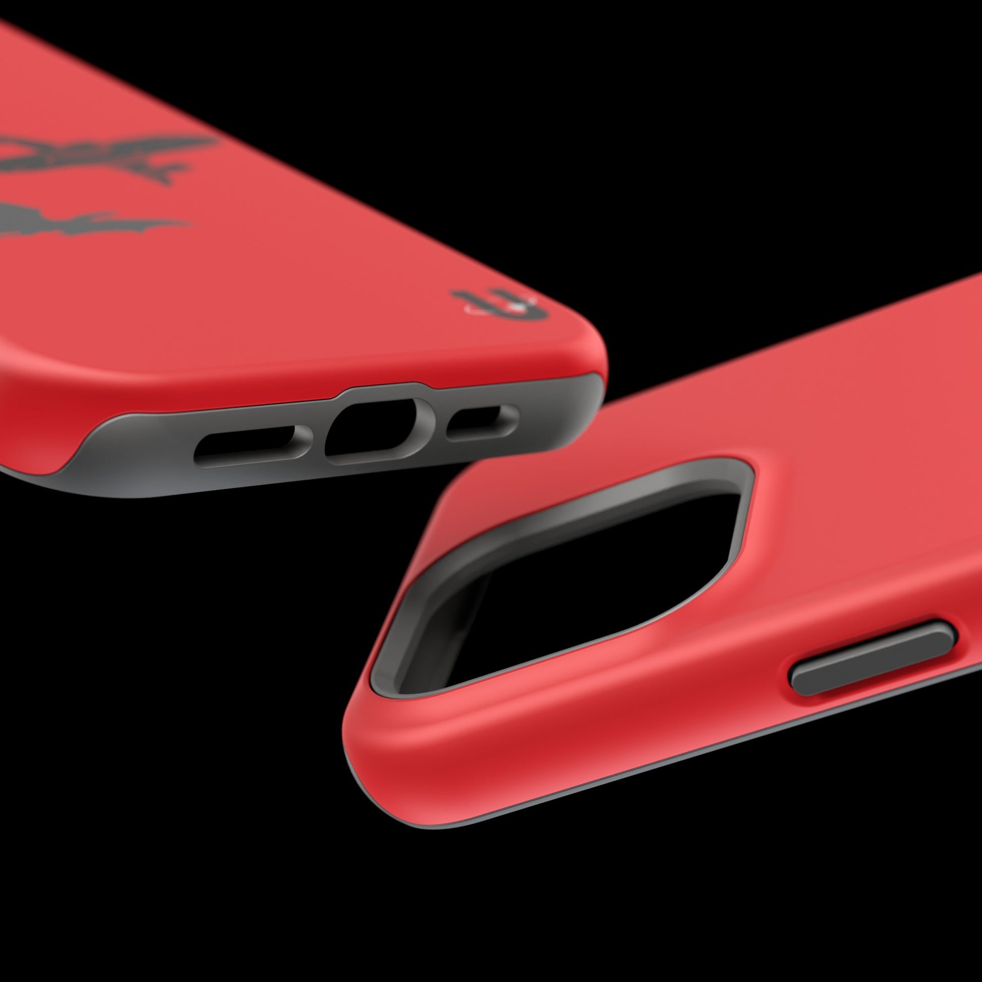 iPhone 15 Pro Max red Dragon's Ascent iPhone Magsafe compatible case close up 2