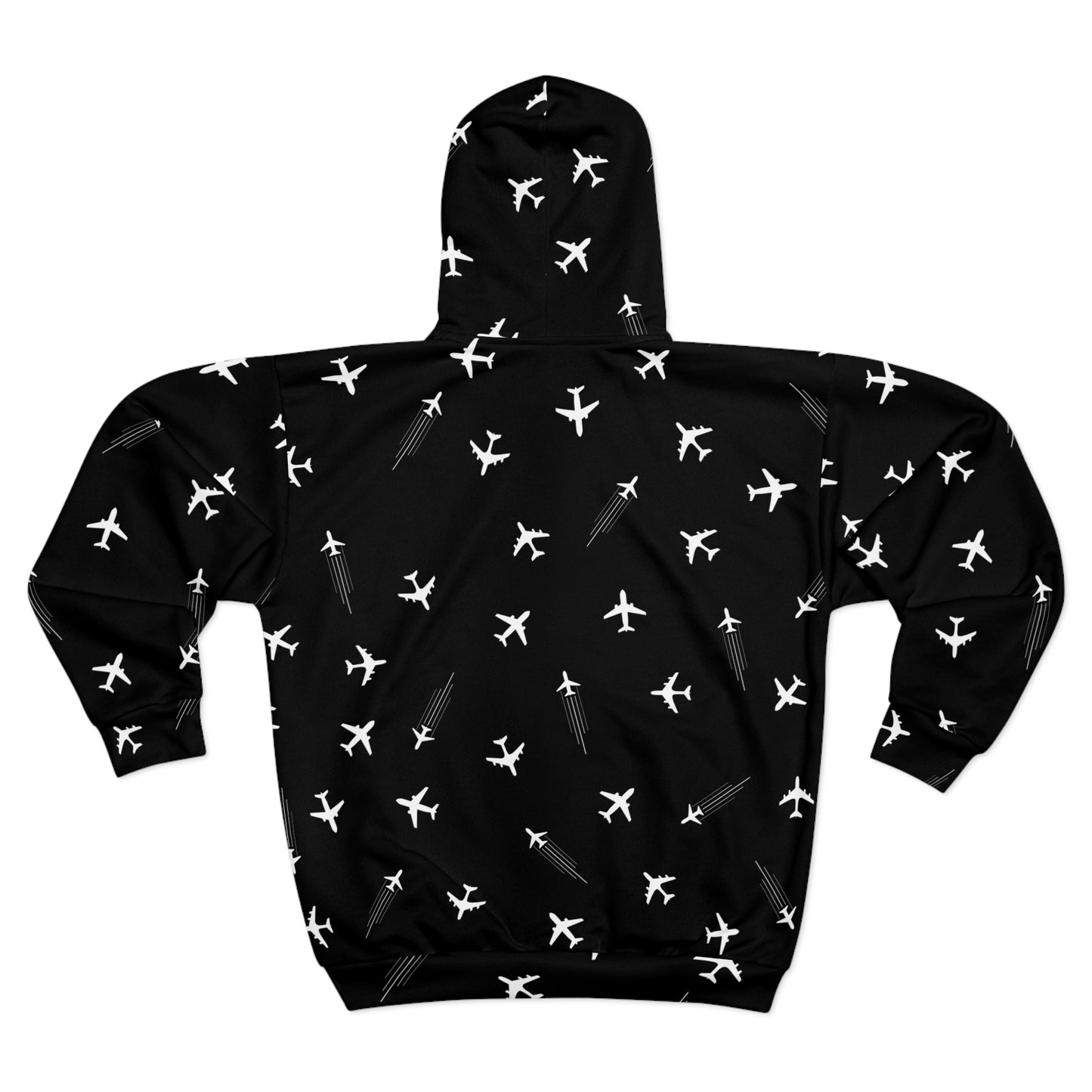 Aviation AOP Aircraft Hoodie