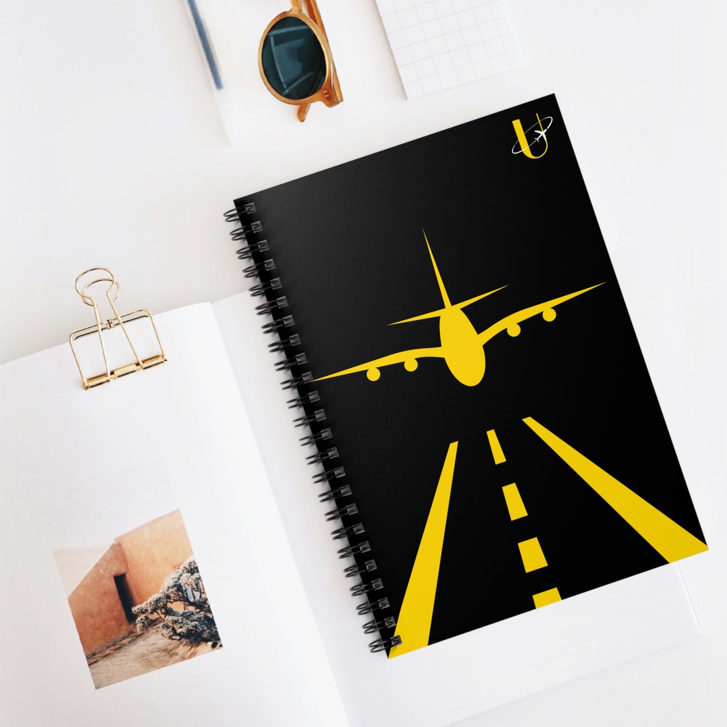 Aviation Runway Notebook