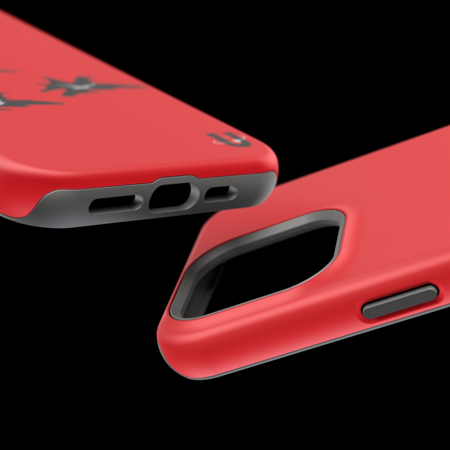 iPhone 15 Pro Max red Birds of Prey Magsafe compatible iPhone case close up 2