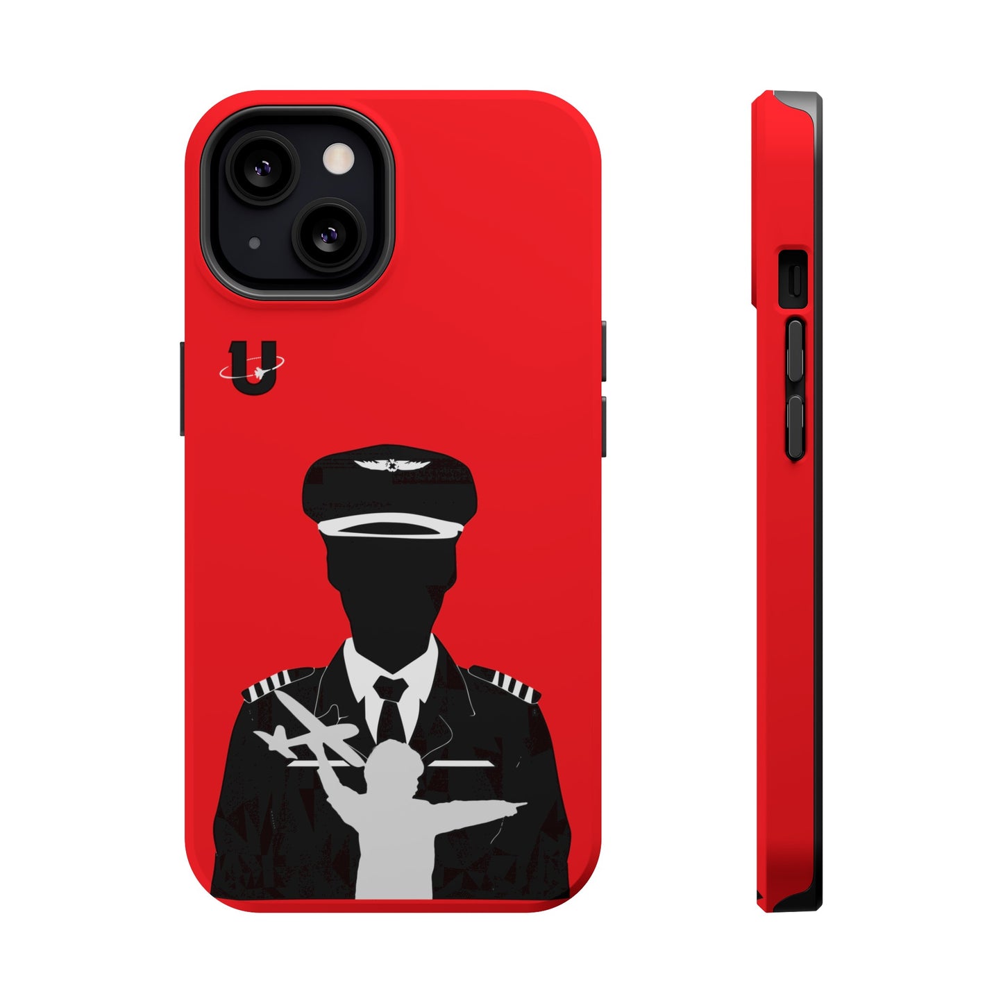 iPhone 13 red Aviation Aspirations iPhone Magsafe compatible case