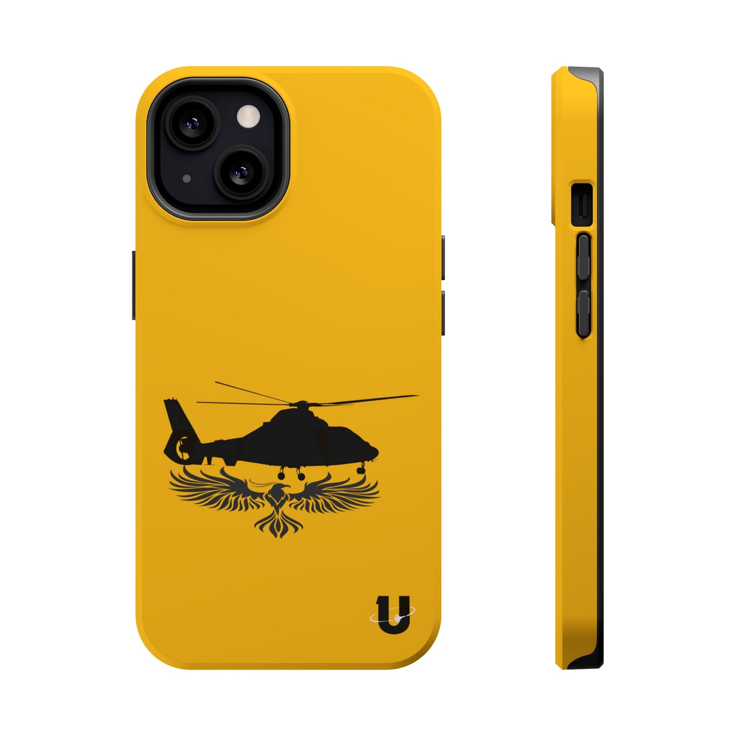 iPhone 13 yellow Phoenix Rotor iPhone Magsafe compatible case