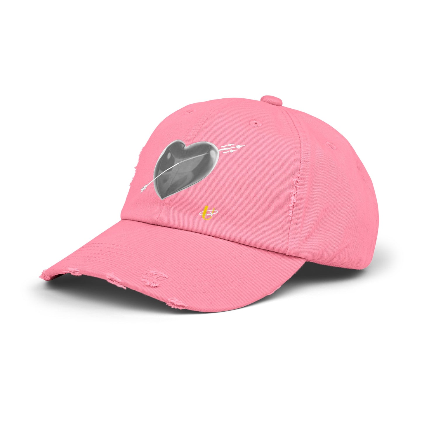 true pink "Love Jet" hat (no background)