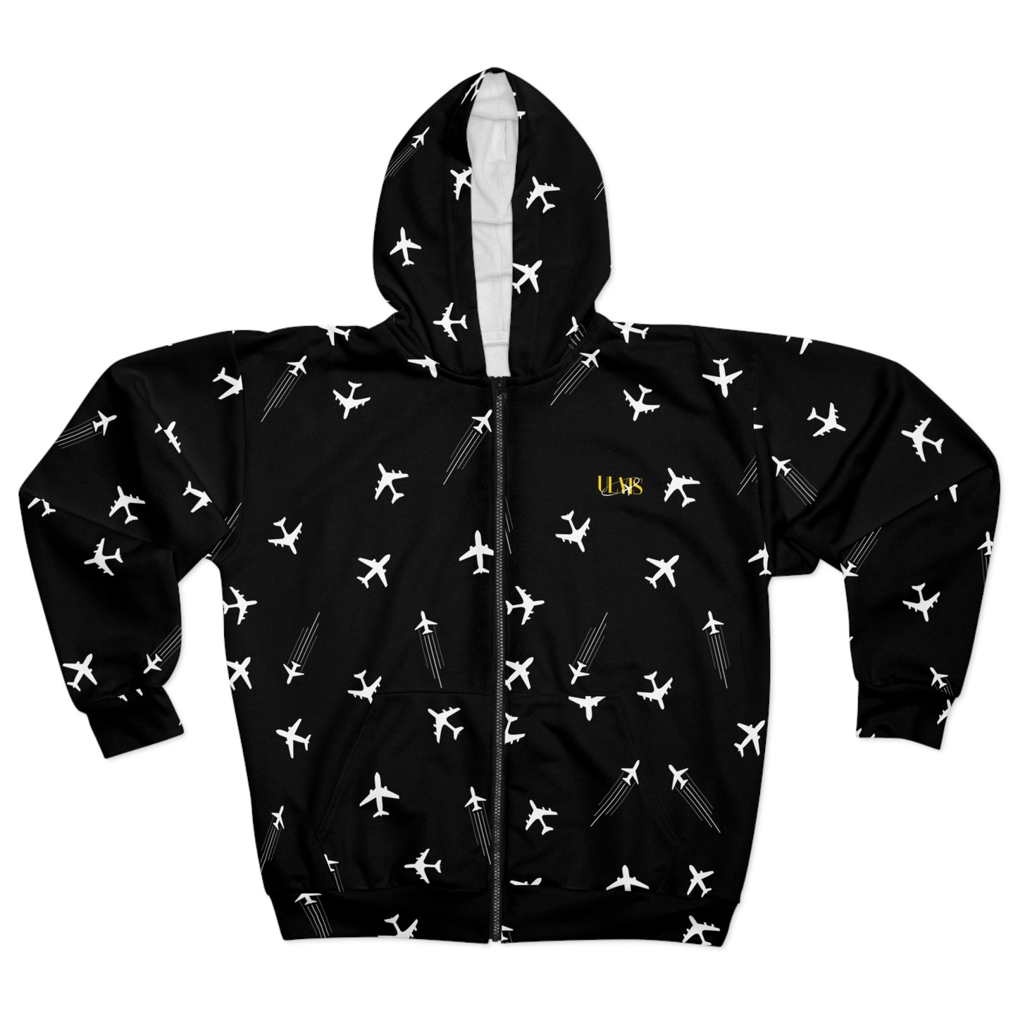 Aviation AOP Aircraft Hoodie